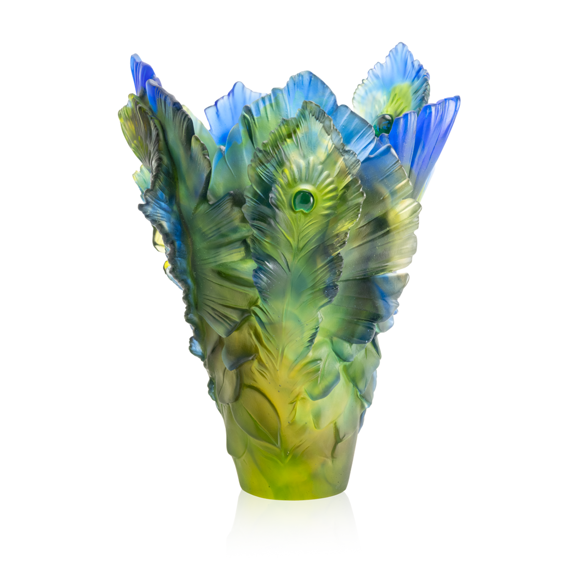 Large Vase - Fleur de Paon Exotique – Daum Inc