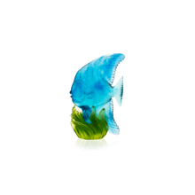 Load image into Gallery viewer, Maya Medium Blue &amp; Green Platax Fish