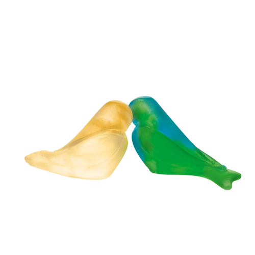 Love Birds in Green & Yellow by Pierre-Yves Rochon