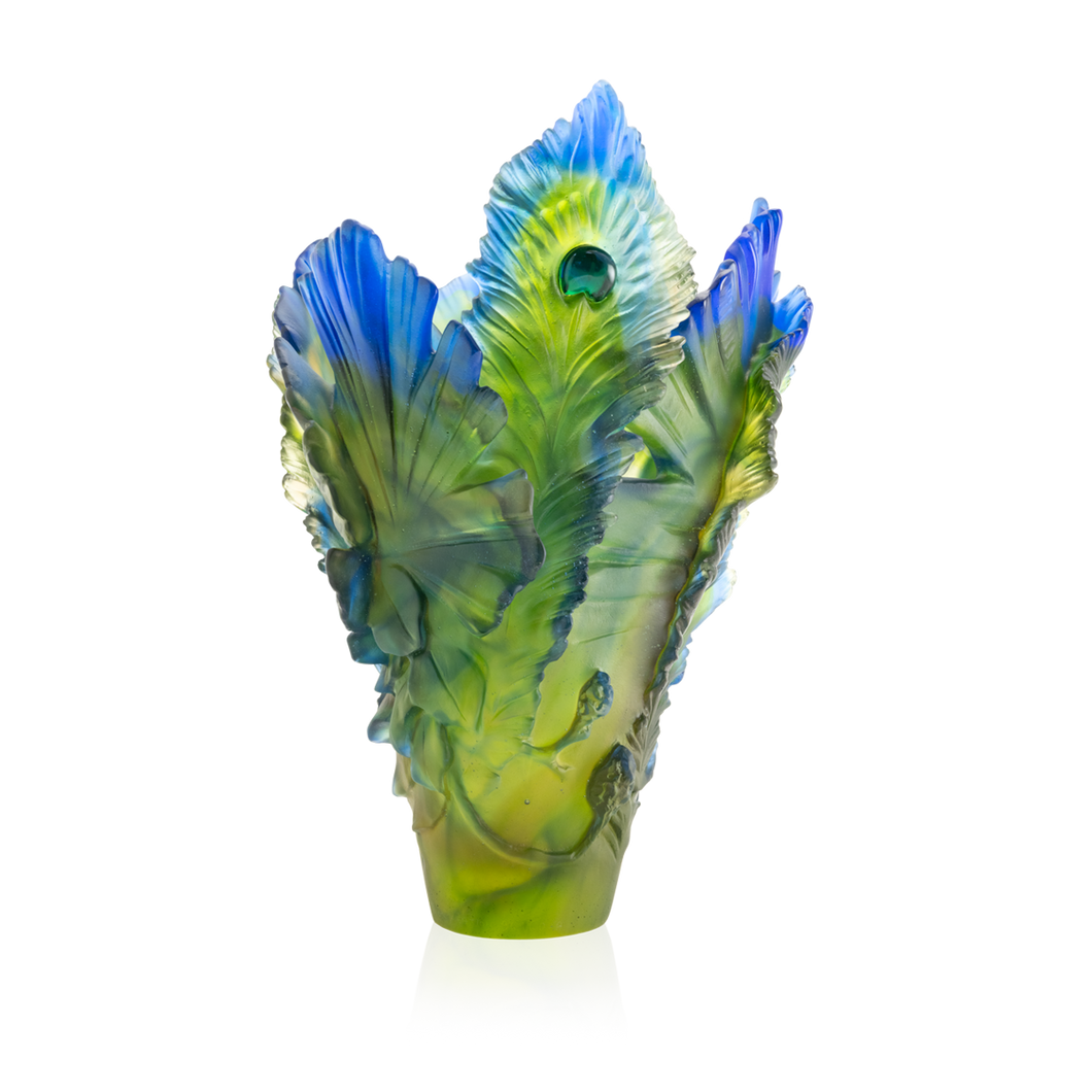 Large Vase - Fleur de Paon Exotique