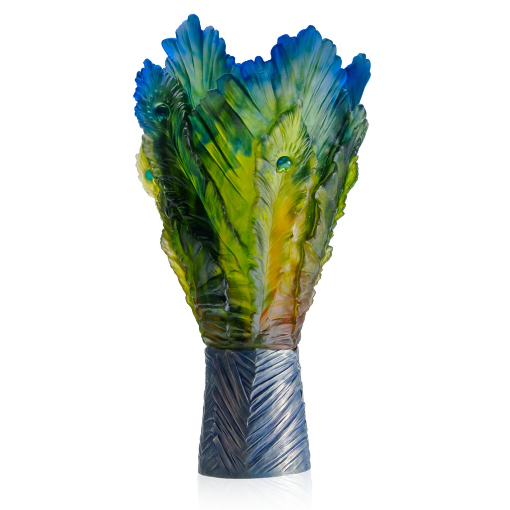 Magnum Vase - Fleur de Paon Exotique