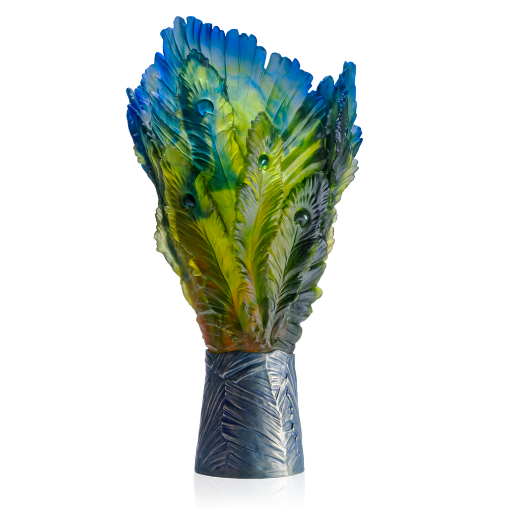 Magnum Vase - Fleur de Paon Exotique