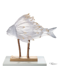 Load image into Gallery viewer, Punky Fish White &amp; Gold by PATRICK ROUGEREAU