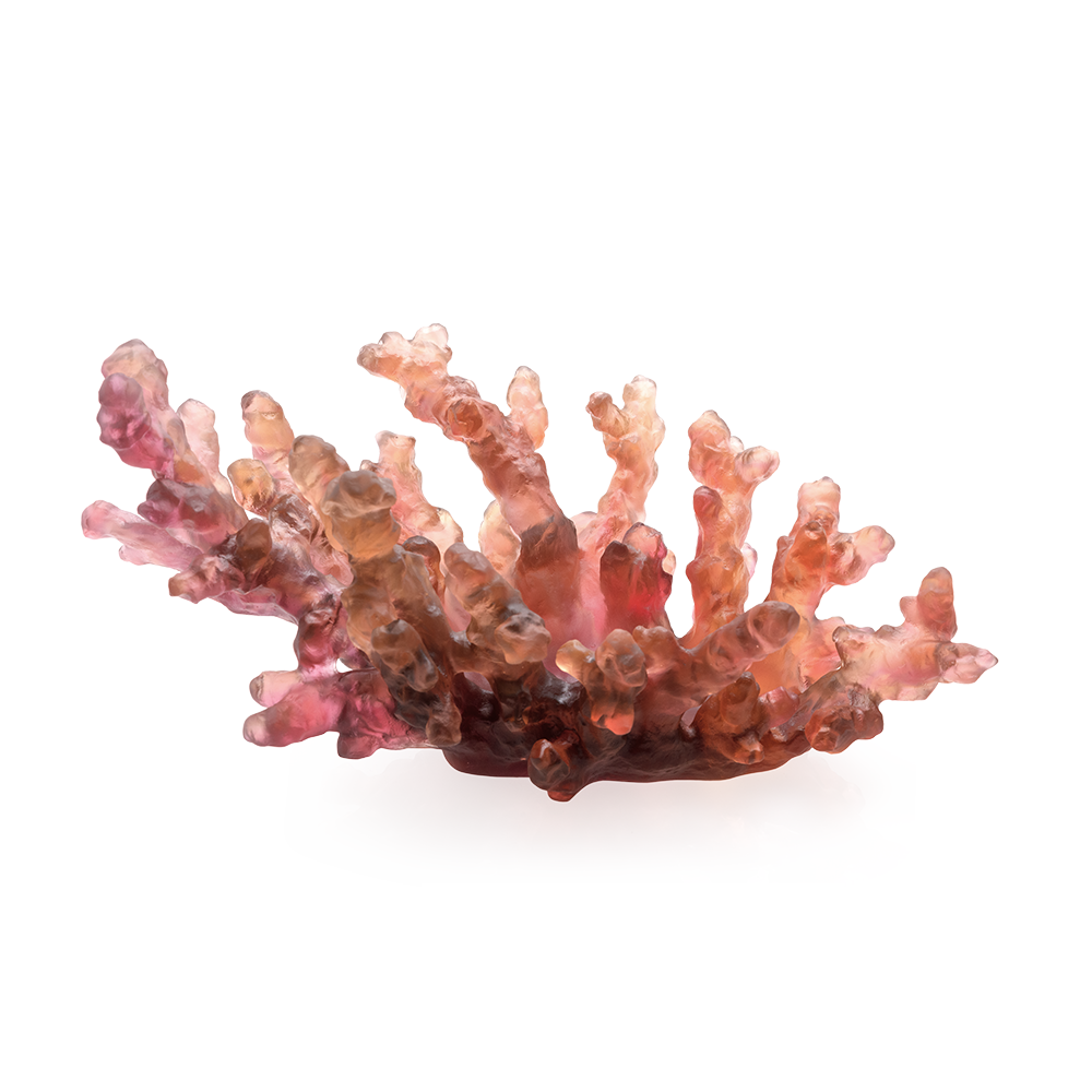 Coral Sea Amber Red Medium Bowl