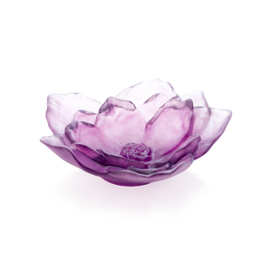 Small Violet Camellia Bowl