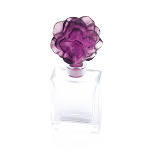Violet Camellia Perfume Bottle