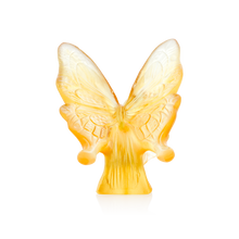 Load image into Gallery viewer, Amber Yellow Butterfly