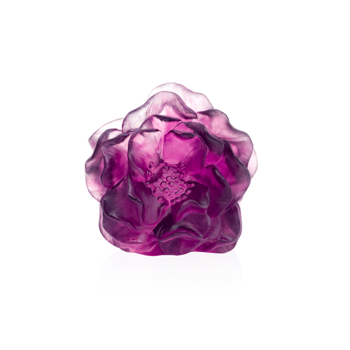 Violet Camellia Decorative Flower