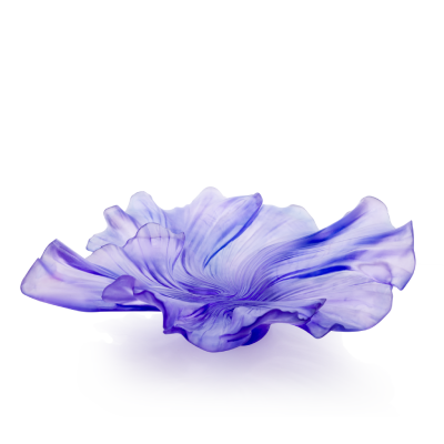 Croisiere Medium Lilac Pleated Bowl