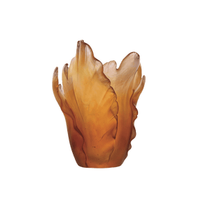 Tulip Vase in Amber