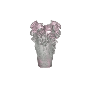 Mini Rose Passion Vase in Green & Pink