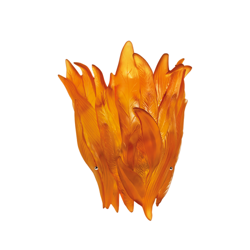 Vegetal Sconce in Amber