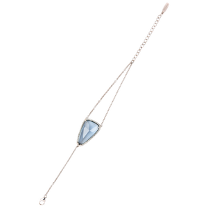 Éclat de Daum Crystal Bracelet in Light Blue