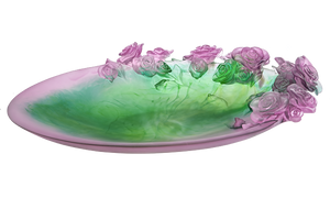 Magnum Rose Passion Bowl in Green & Pink 50 ex