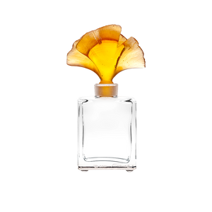 Ginkgo Perfume Bottle in Amber