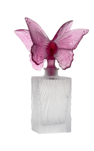 Butterfly Perfume Bottle in Purple