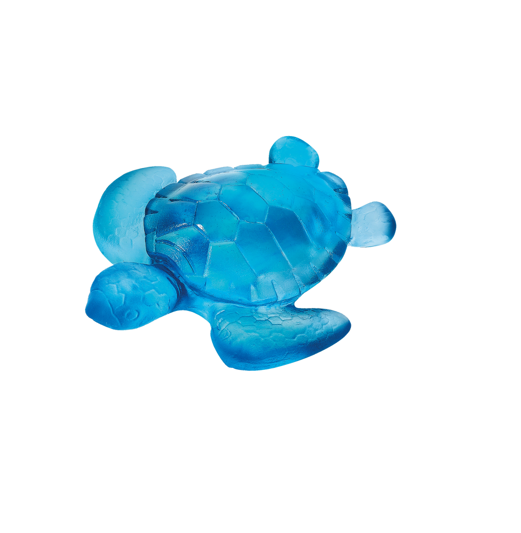 Mini Sea Turtle in Blue