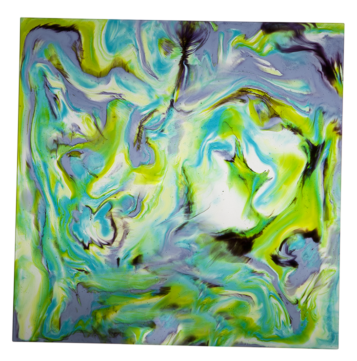 Blue & Purple Decorative Panel