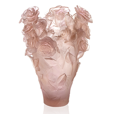 Magnum Rose Passion Vase in Pink