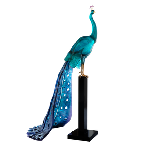 Tropical Peacock by Madeleine van der Knoop
