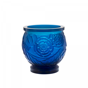 Medium Empreinte Vase in Blue 375 ex
