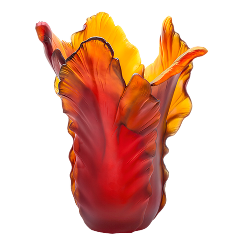 Magnum Tulip Vase in Amber 50 ex