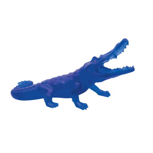 Wild Crocodile in Blue by Richard Orlinski 99 ex