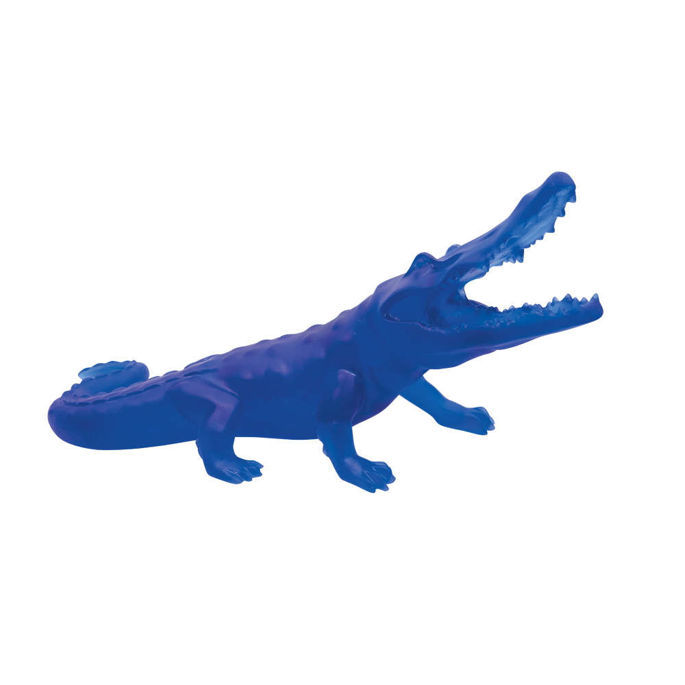 Wild Crocodile in Blue by Richard Orlinski 99 ex