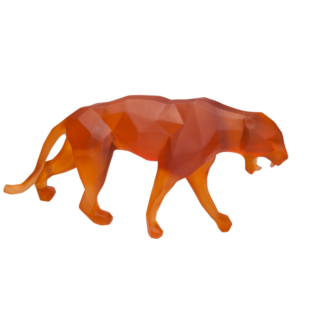 Wild Panther in Orange by Richard Orlinski 99 ex