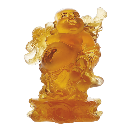 Standing Buddha in Amber