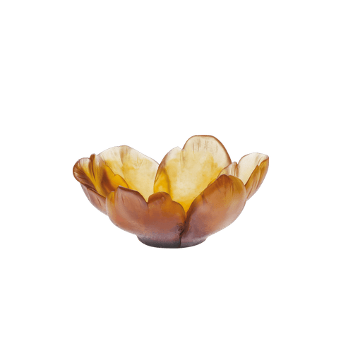 Small Tulip Bowl in Amber