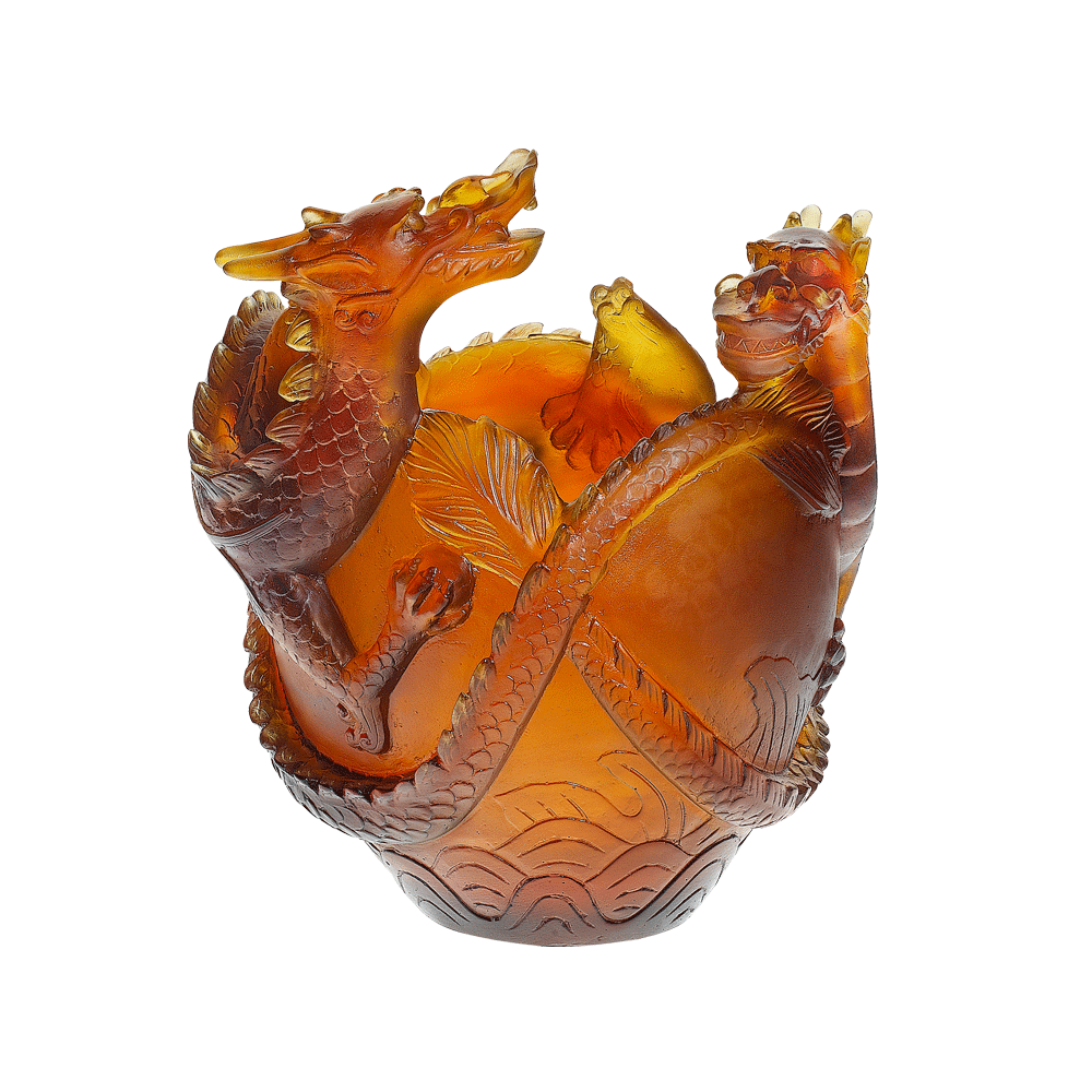 daum france 龍　竜　ドラゴン　シリアルナンバー入り　アンバー Dragon – Daum Inc